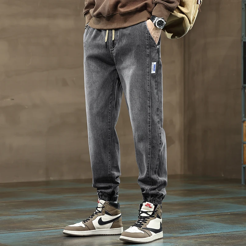 2024 Male Trendy Casual Jeans Pants Men's Loose Fit Elastic Waist New Fashion Brand Unique Korean Style Jeans Trousers Q65
2024 Male Trendy Casual Jeans Pants Men's Loose Fit Elastic Waist New Fashion Brand Unique Korean Style Jeans Trousers Q65