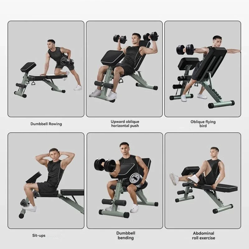 2026Dumbbell bench home fitness chair sit-ups auxiliary equipment fitness equipment for men
2026Dumbbell bench home fitness chair sit-ups auxiliary equipment fitness equipment for men