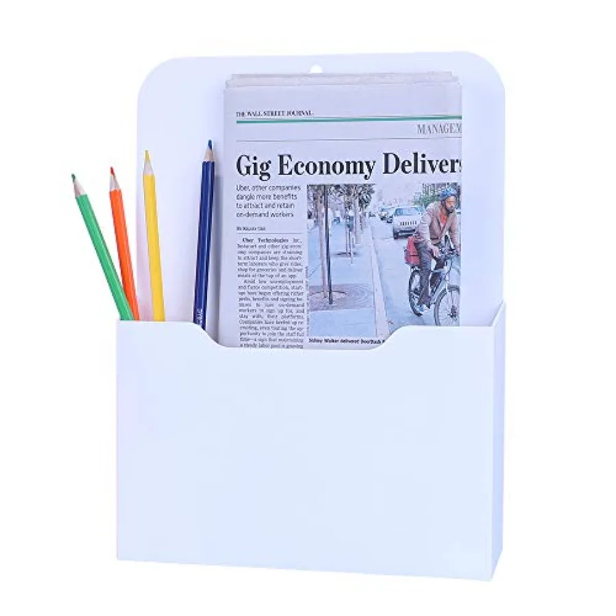 Magnetic File Holder Letter Size Magnetic Paper Pencil Holder Office Supplies Mail Planner Storage Pocket for Whiteboard, Refri
Magnetic File Holder Letter Size Magnetic Paper Pencil Holder Office Supplies Mail Planner Storage Pocket for Whiteboard, Refri