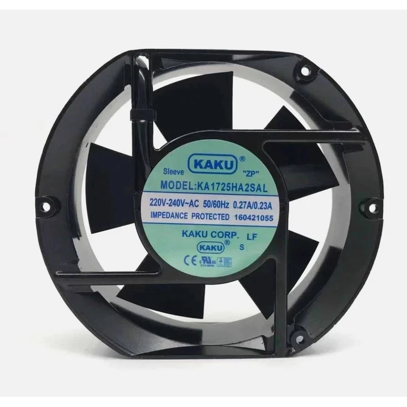 A+1 Pc for KAKU KA1725HA2SAL Cooling Fan 17251 220-240VAC 0.27/0.23A Plug-in Type @106
A+1 Pc for KAKU KA1725HA2SAL Cooling Fan 17251 220-240VAC 0.27/0.23A Plug-in Type @106