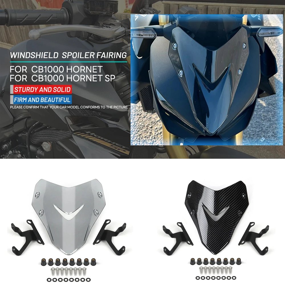 Для нового Honda CB1000 Hornet/Horse SP 2025-2026 модификация аксессуары защита лобового стекла мотоцикла дефлектор спойлер обтекатель
Для нового Honda CB1000 Hornet/Horse SP 2025-2026 модификация аксессуары защита лобового стекла мотоцикла дефлектор спойлер обтекатель