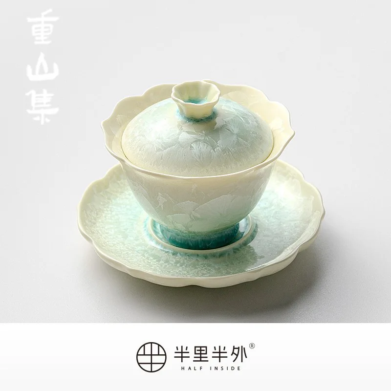 Градиентный кристалл ледяной цветок кружево миска для трех чаев керамический чайный сервиз кунг-фу чайный сервиз подарочная коробка
Градиентный кристалл ледяной цветок кружево миска для трех чаев керамический чайный сервиз кунг-фу чайный сервиз подарочная коробка