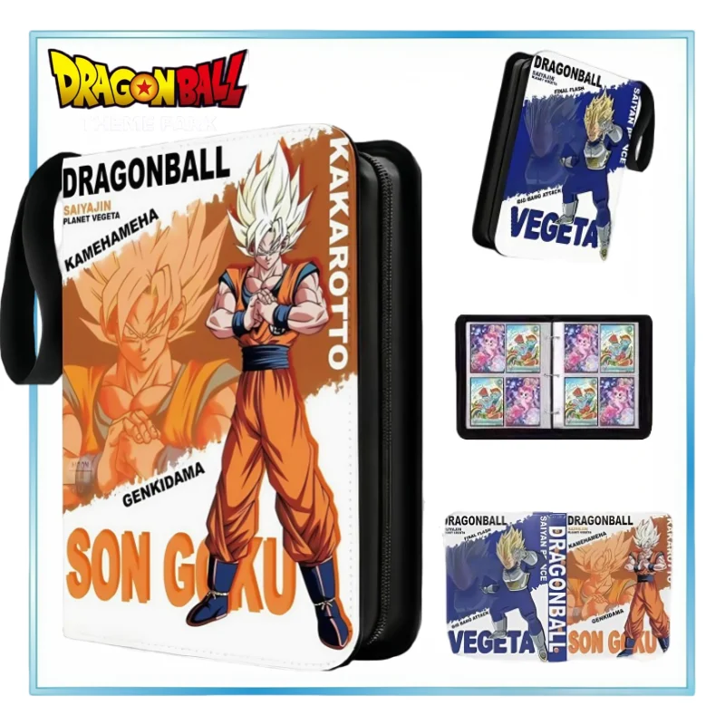 DRAGON BALL Z Card Binder Album 400/900pcs Large-capacity Photo Storage Son Goku Anime Merchandise Card Book Festival Gifts
DRAGON BALL Z Card Binder Album 400/900pcs Large-capacity Photo Storage Son Goku Anime Merchandise Card Book Festival Gifts