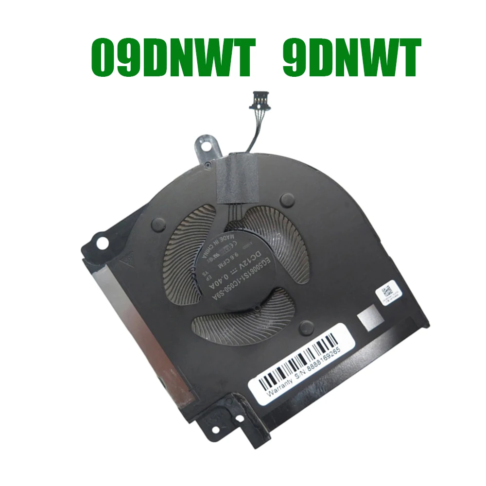 For Alienware X17 R1 09DNWT 9DNWT EG50061S1-1C050-S9A DC12V 0.4A Laptop GPU Fan
For Alienware X17 R1 09DNWT 9DNWT EG50061S1-1C050-S9A DC12V 0.4A Laptop GPU Fan