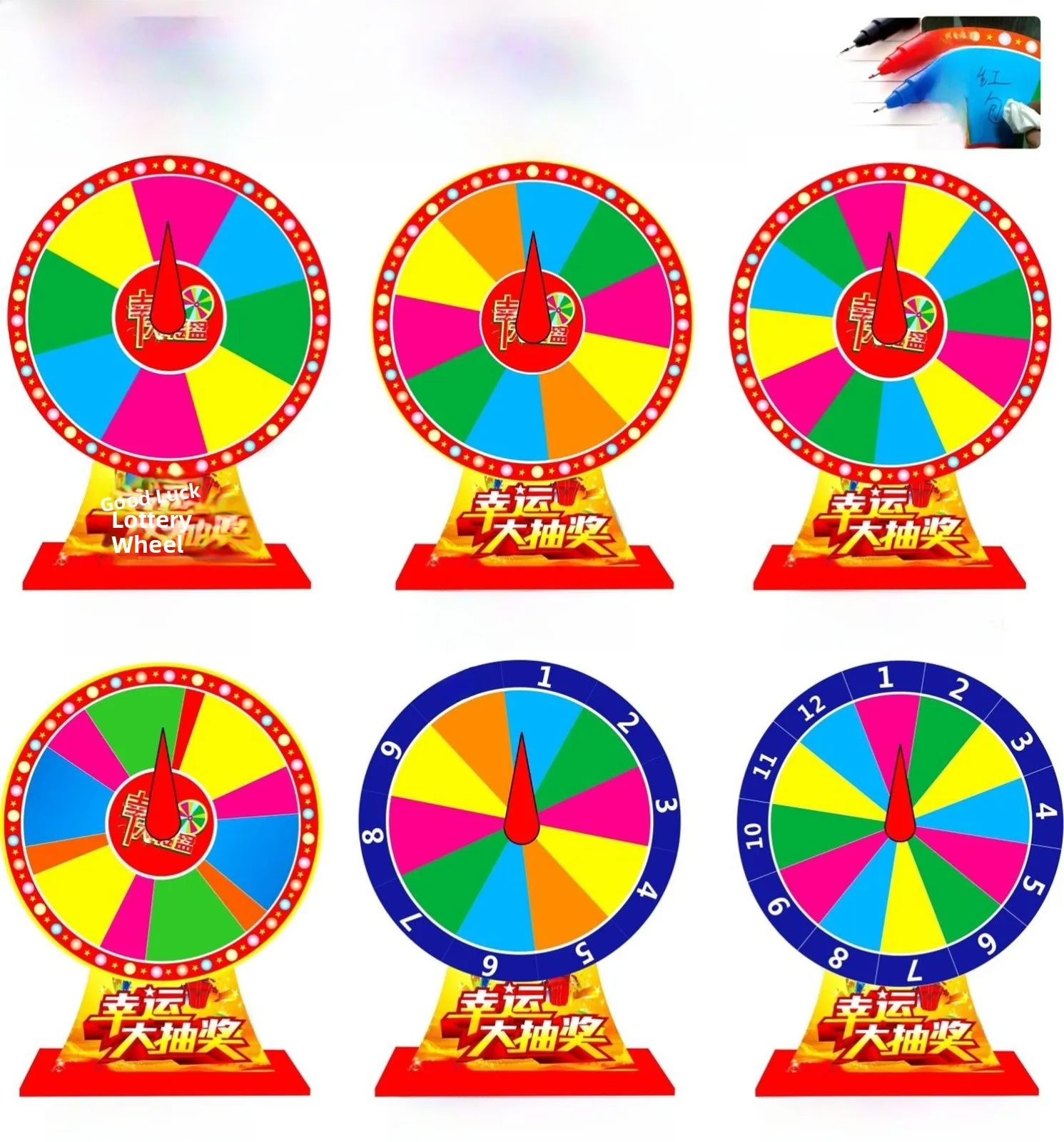 Interactive Luy Spin Wheel Game Digital Desktop Opening Prtion Activi Erasable Prize Ding Tool for Busin
Interactive Luy Spin Wheel Game Digital Desktop Opening Prtion Activi Erasable Prize Ding Tool for Busin