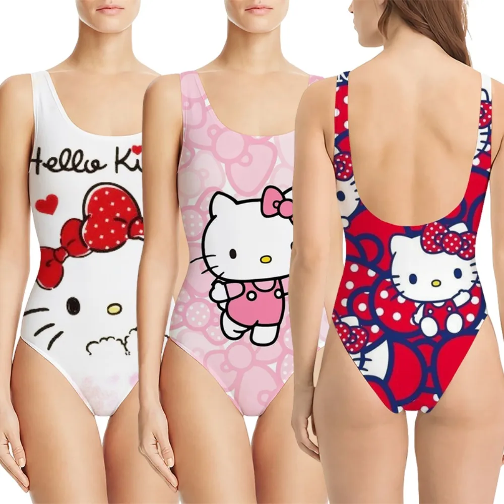 2024 Новый сексуальный женский купальник Hello Kitty Sanrios Kawaii мультяшный женский цельный тонкий комбинезон для купания пляжная одежда подарки
2024 Новый сексуальный женский купальник Hello Kitty Sanrios Kawaii мультяшный женский цельный тонкий комбинезон для купания пляжная одежда подарки