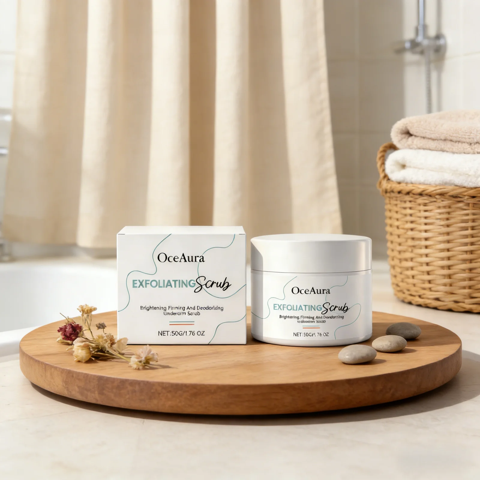 OceAura Underarm Scrubs for Sensitive Skin Brightening Skin Softening Deep Cleansing Unclog Pores Remove Odors Exfoliating Scrub
OceAura Underarm Scrubs for Sensitive Skin Brightening Skin Softening Deep Cleansing Unclog Pores Remove Odors Exfoliating Scrub
