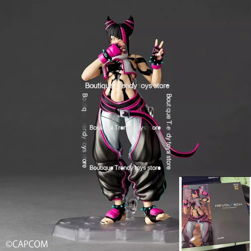 In Stock Originate Kaiyodo Han Juri Movability Model Toys Revoltech AMAZING YAMAGUCHI SF6
In Stock Originate Kaiyodo Han Juri Movability Model Toys Revoltech AMAZING YAMAGUCHI SF6