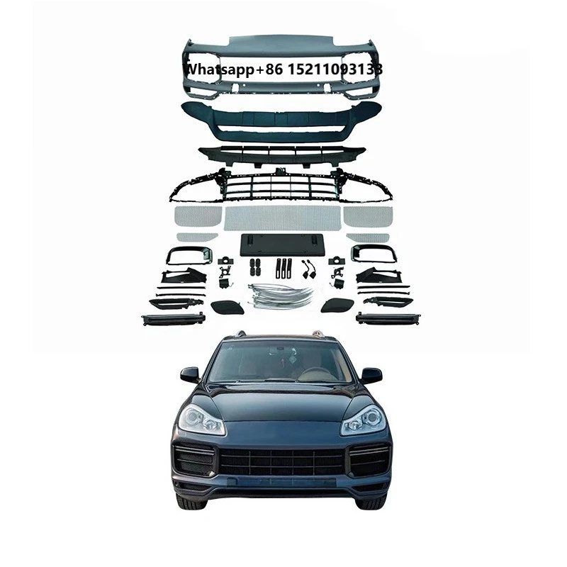 2008-2010 Car Conversion Upgrade 2018 9Y0 Bodykit with New Front Bumper Grille Featuring Fog Light Cut-Outs for
2008-2010 Car Conversion Upgrade 2018 9Y0 Bodykit with New Front Bumper Grille Featuring Fog Light Cut-Outs for
