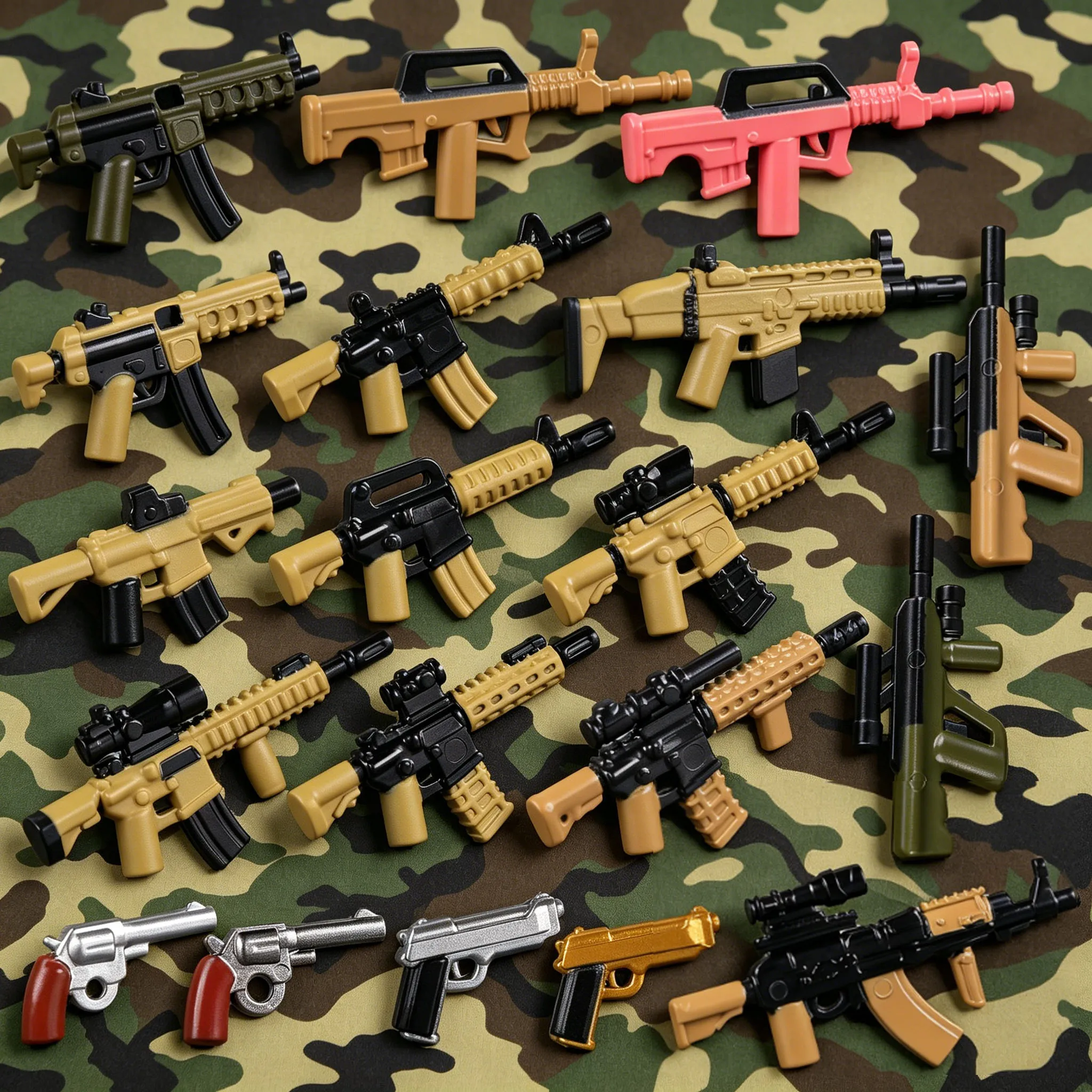 MOC SWAT Accessories Weapons Building Blocks Gun Pistol Soldiers Shotgun Revolver Police Bricks Toys Kids Gift
MOC SWAT Accessories Weapons Building Blocks Gun Pistol Soldiers Shotgun Revolver Police Bricks Toys Kids Gift
