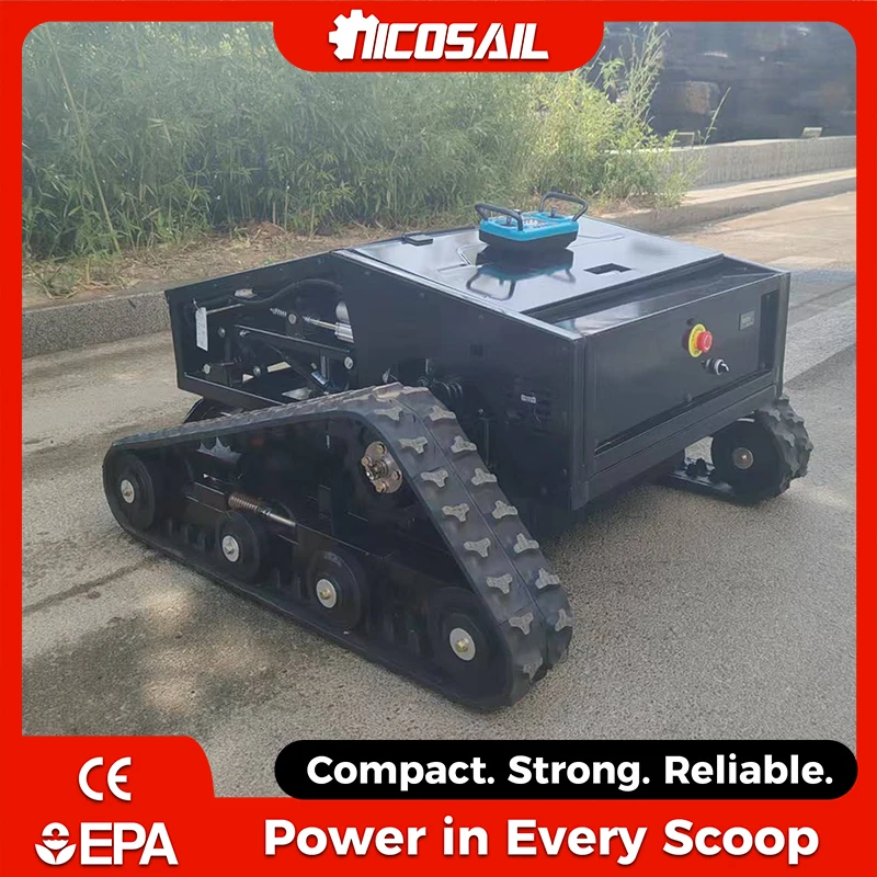HB800 Tracked RC Lawn Mower 800mm Cutting Width for Australia Outdoor All Weather
HB800 Tracked RC Lawn Mower 800mm Cutting Width for Australia Outdoor All Weather