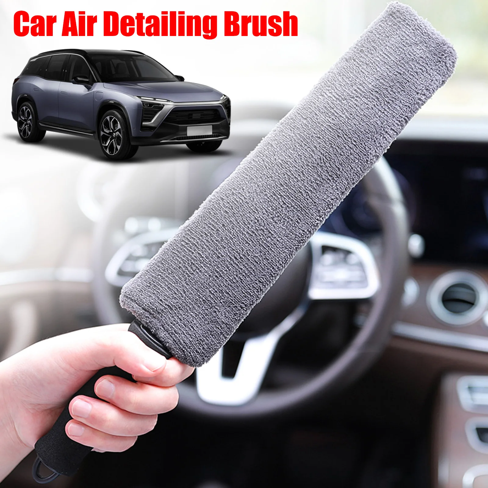 Car Air Conditioner Vent Detailing Brush Car Interior Care Duster Microfiber Cloth Brush Wet And Dry Use Multipurpose Clean Tool
Car Air Conditioner Vent Detailing Brush Car Interior Care Duster Microfiber Cloth Brush Wet And Dry Use Multipurpose Clean Tool