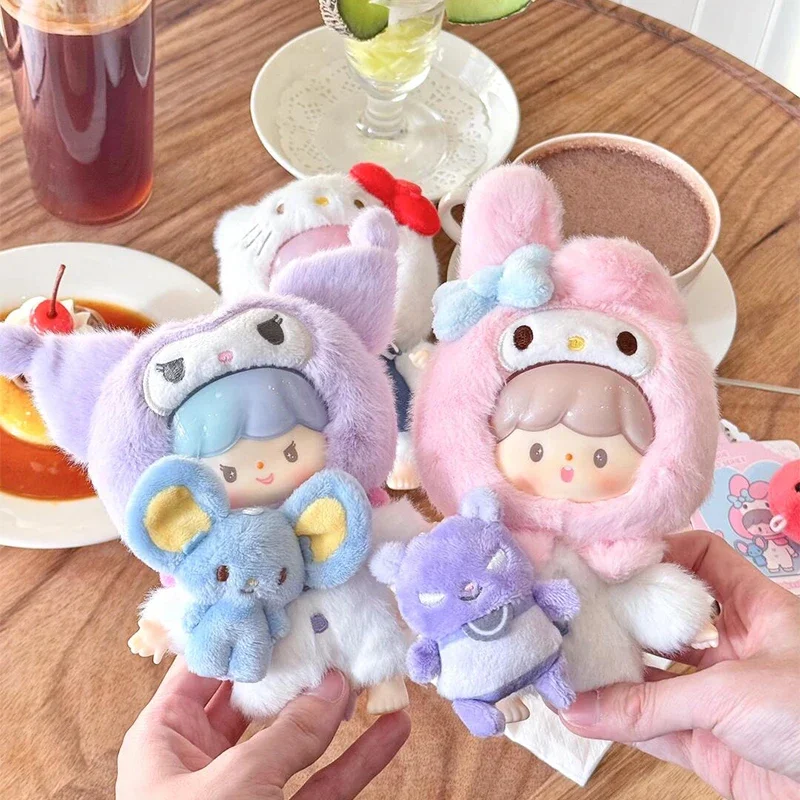 ZZoton Character Family Youyoulianmeng Series Plush Blind Box Bag Pendant Cute Doll My Melody Kuromi Doll Gift Toys
ZZoton Character Family Youyoulianmeng Series Plush Blind Box Bag Pendant Cute Doll My Melody Kuromi Doll Gift Toys