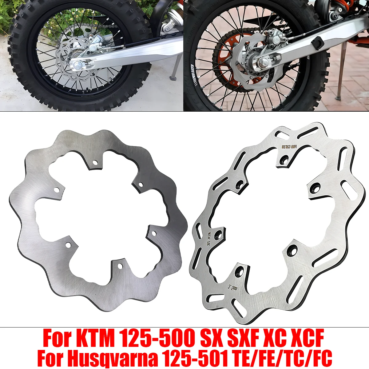 High quality Universal Dirt Bike 260MM 220MM Front Rear Brake Disc Rotor Set For KTM SX SXF EXC EXCF XC XCF XCW 1994-2023
High quality Universal Dirt Bike 260MM 220MM Front Rear Brake Disc Rotor Set For KTM SX SXF EXC EXCF XC XCF XCW 1994-2023