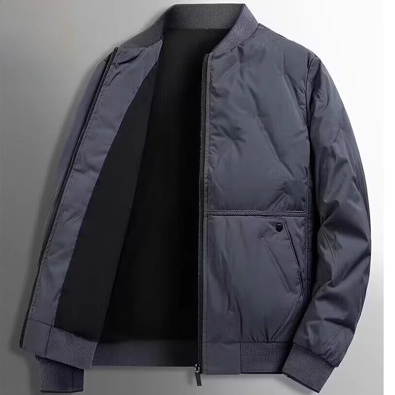 Thiened Casual Men's down Jaet ort Sle Loose Fit Stand Collar Autumn Winter Warm Cotton Coat Polyester Fiber
Thiened Casual Men's down Jaet ort Sle Loose Fit Stand Collar Autumn Winter Warm Cotton Coat Polyester Fiber