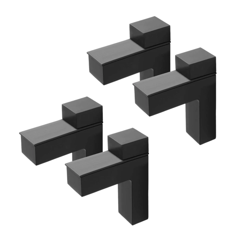 4 шт. регулируемый кронштейн для деревянной/стеклянной полки, крепление на стену, сверхмощные плавающие кронштейны для полки толщиной 3-28 мм, черный 
4 шт. регулируемый кронштейн для деревянной/стеклянной полки, крепление на стену, сверхмощные плавающие кронштейны для полки толщиной 3-28 мм, черный