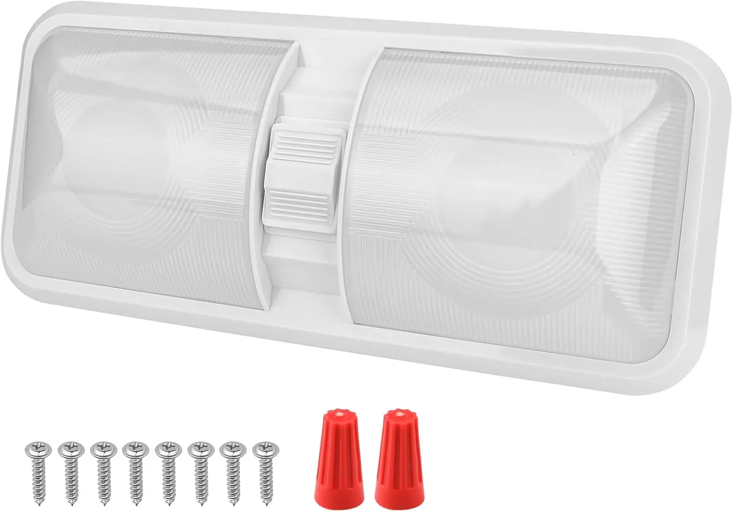 RV Ceiling Light 12V 4500K 1100LM 7W Interior LED for Camper Trailer Boat Car with Switch
RV Ceiling Light 12V 4500K 1100LM 7W Interior LED for Camper Trailer Boat Car with Switch