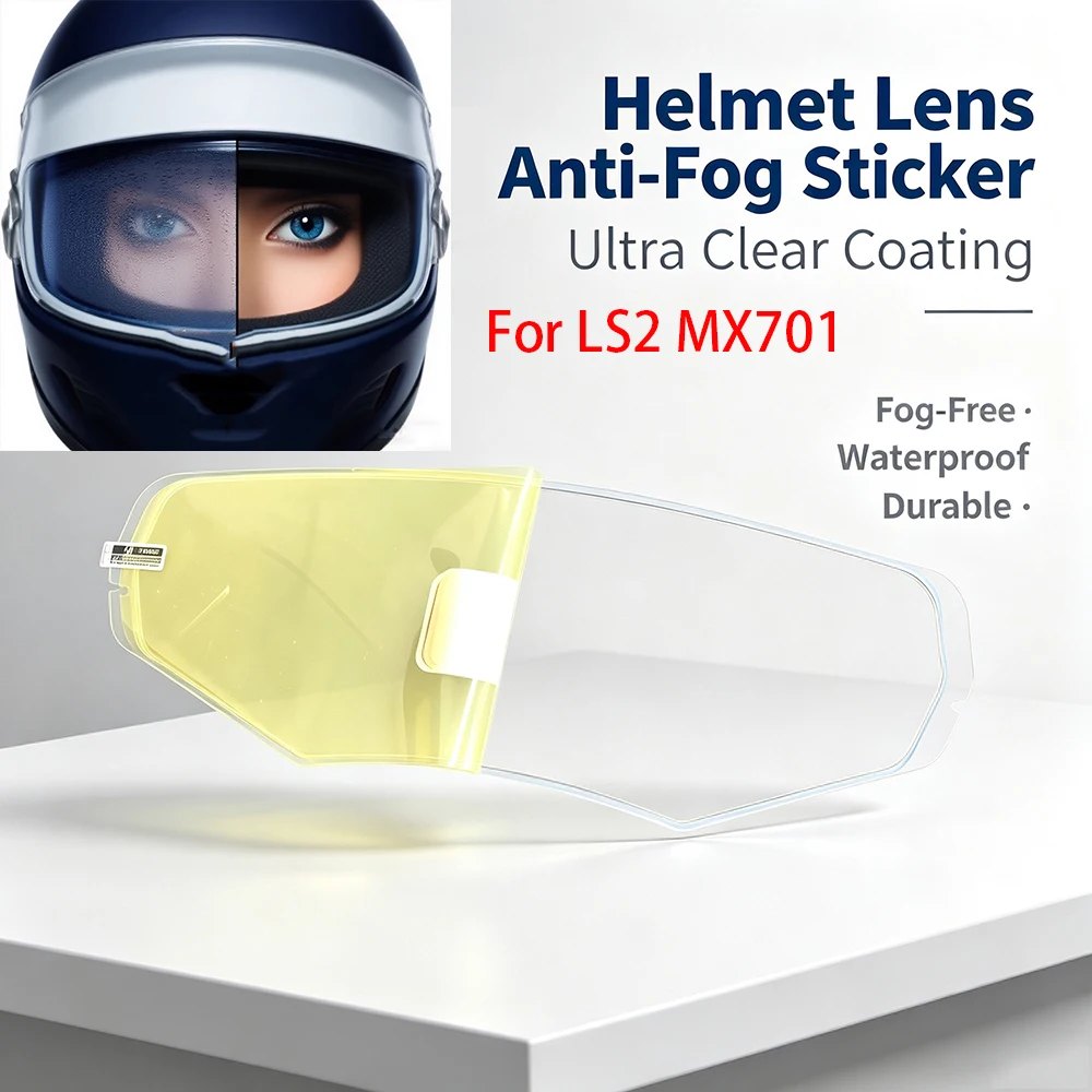 Helmet Visor Film Anti Fog For LS2 MX701 Motorcycle Helmet Visor Film Anti Fog Accessories
Helmet Visor Film Anti Fog For LS2 MX701 Motorcycle Helmet Visor Film Anti Fog Accessories