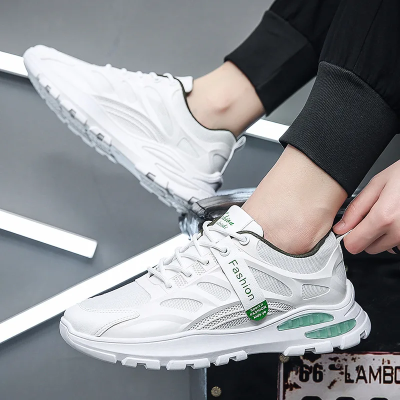 Men Shoes Autumn Breathable Slip On White Sneakers Men Lightweight Comfort Pop Running Lace Up Casual Shoes Tenis Masculino
Men Shoes Autumn Breathable Slip On White Sneakers Men Lightweight Comfort Pop Running Lace Up Casual Shoes Tenis Masculino