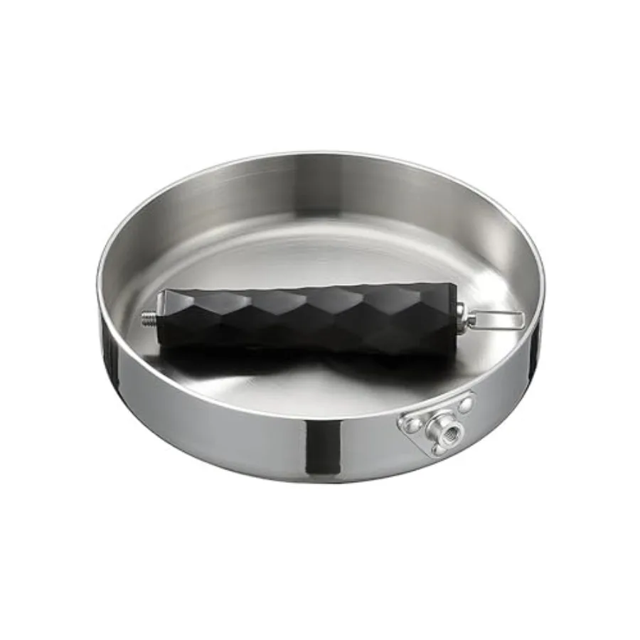 CAMPINGMOON 3-Layer Camping Frying Pan 9 Inch Stainless Steel Detachable Handle Induction Open Fire Compatible CC-23
CAMPINGMOON 3-Layer Camping Frying Pan 9 Inch Stainless Steel Detachable Handle Induction Open Fire Compatible CC-23