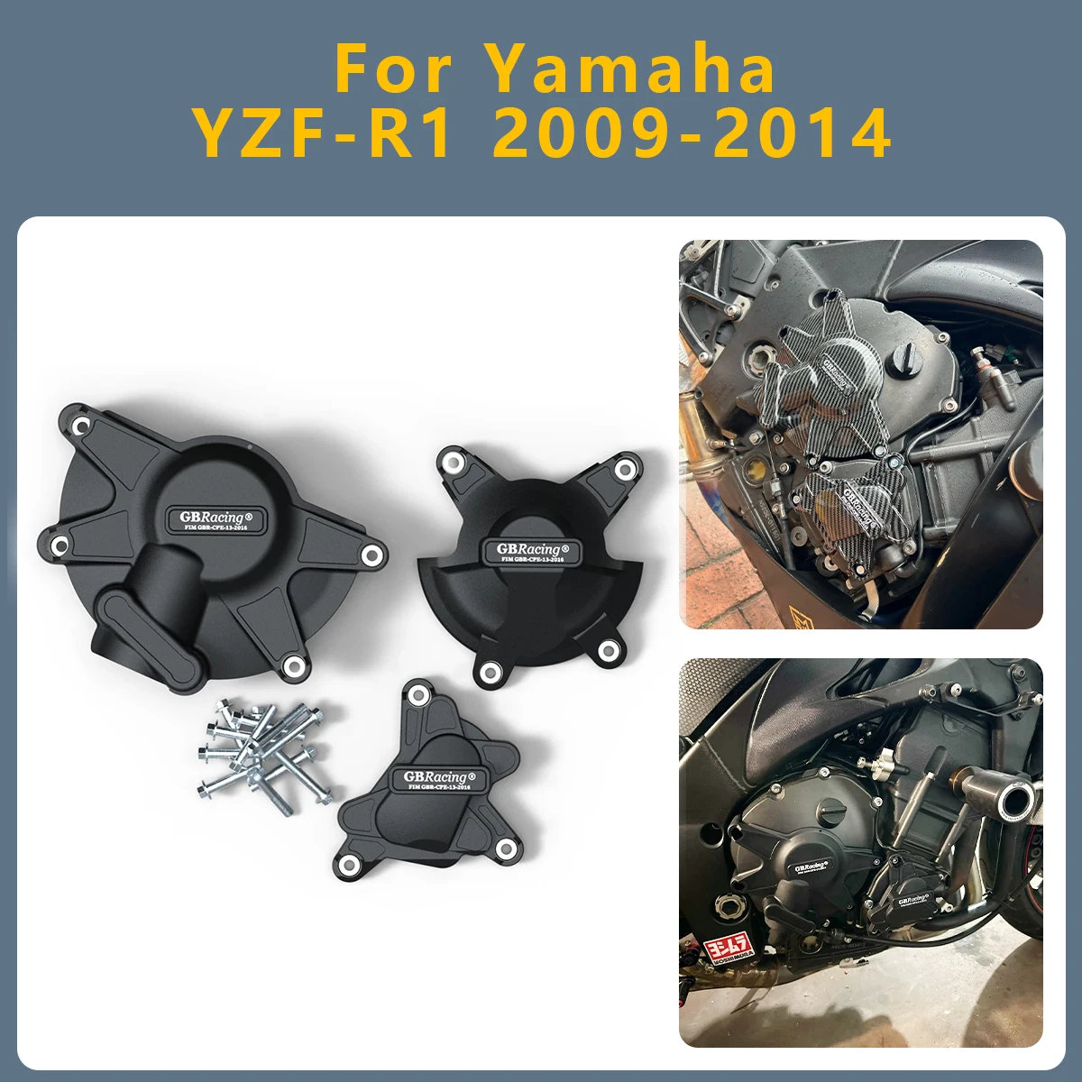 Motorcycle Engine Cover Clutch Cover Protection Set Accessories For Yamaha YZFR1 2014 2013 2012 2011 2010 2009 YZF R1 YZF-R1
Motorcycle Engine Cover Clutch Cover Protection Set Accessories For Yamaha YZFR1 2014 2013 2012 2011 2010 2009 YZF R1 YZF-R1