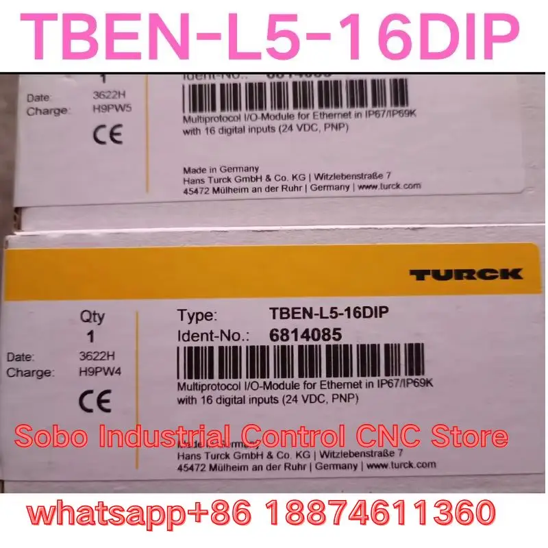 New Module TBEN-L5-16DIP
New Module TBEN-L5-16DIP