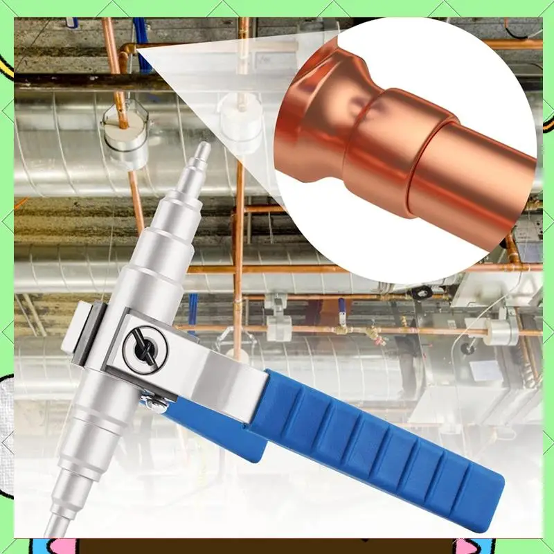 Soft Copper Pipe Tube Expander Universal Hand Tool Manual Refrigeration Tube Expander Kit 3/8In 1/2In, 5/8In,3/4In,7/8In-BAAQ
Soft Copper Pipe Tube Expander Universal Hand Tool Manual Refrigeration Tube Expander Kit 3/8In 1/2In, 5/8In,3/4In,7/8In-BAAQ