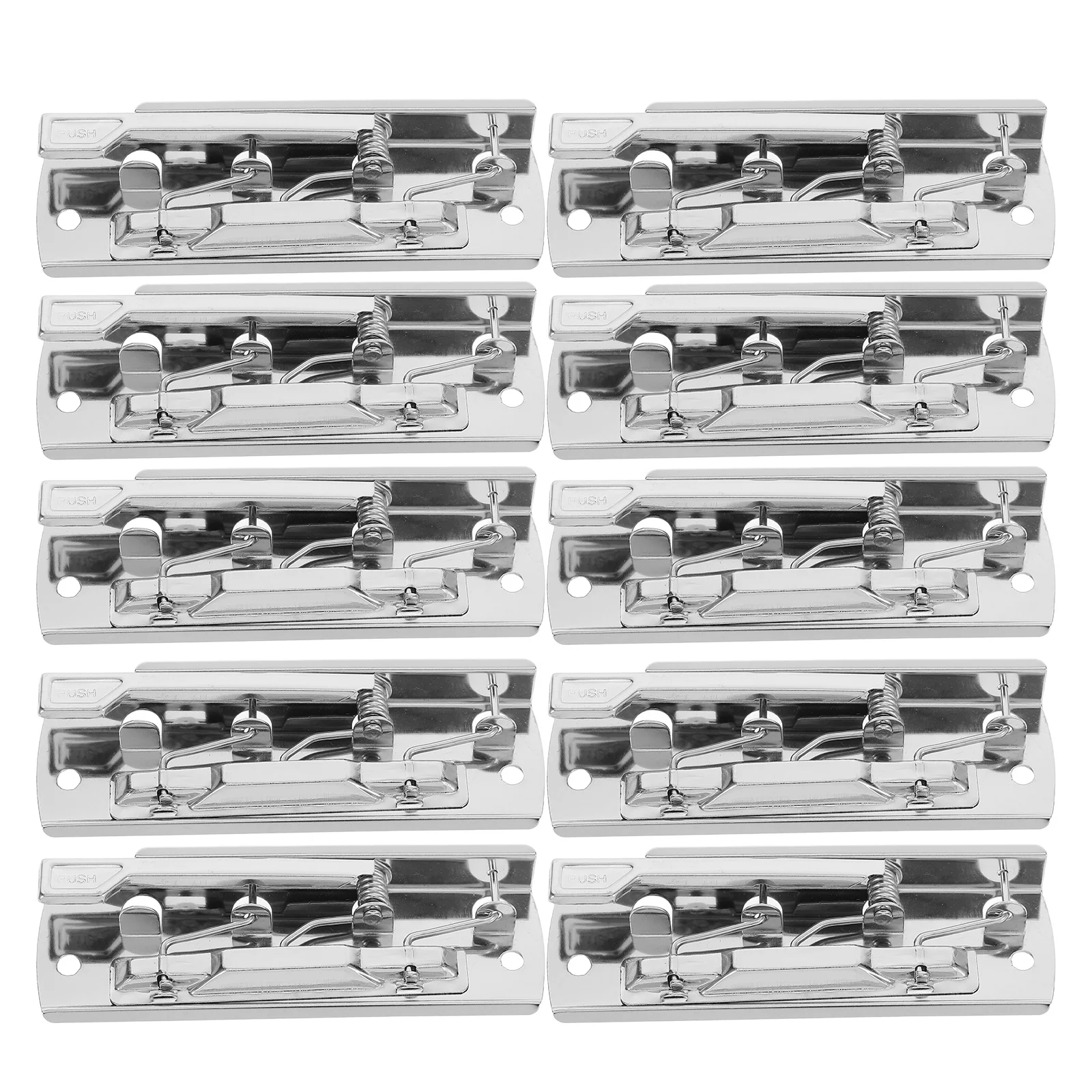 10pcs Document Folder Spring Clips Heavy Duty File Folders Smooth Surface Textured Mouth Metal Clipboard Foldback Binder Photos
10pcs Document Folder Spring Clips Heavy Duty File Folders Smooth Surface Textured Mouth Metal Clipboard Foldback Binder Photos