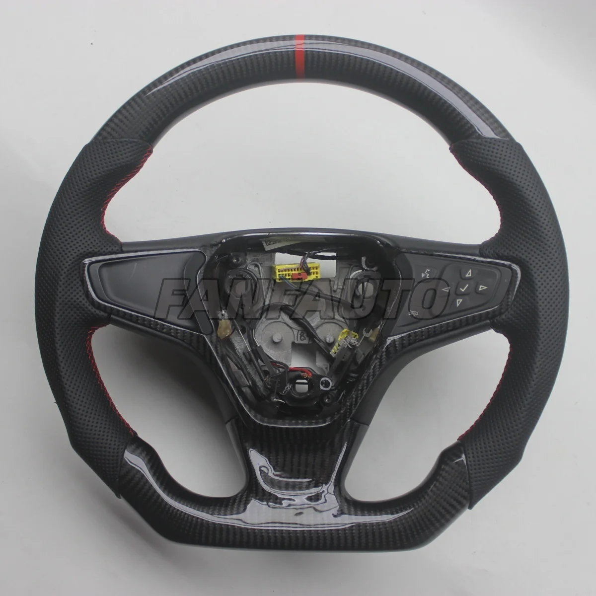 Replacement Real Carbon Fiber Steering Wheel with Leather for Chevrolet Malibu XL 2016-2023
Replacement Real Carbon Fiber Steering Wheel with Leather for Chevrolet Malibu XL 2016-2023