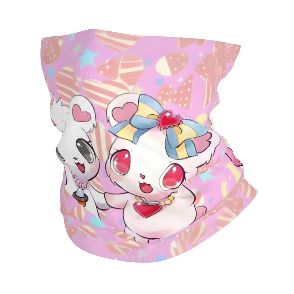 Custom Sanrio Cartoon Jewelpet Neck Gaiter Women Men UV Face Shield Winter Kawaii Anime Bandana Scarf for Cycling
Custom Sanrio Cartoon Jewelpet Neck Gaiter Women Men UV Face Shield Winter Kawaii Anime Bandana Scarf for Cycling
