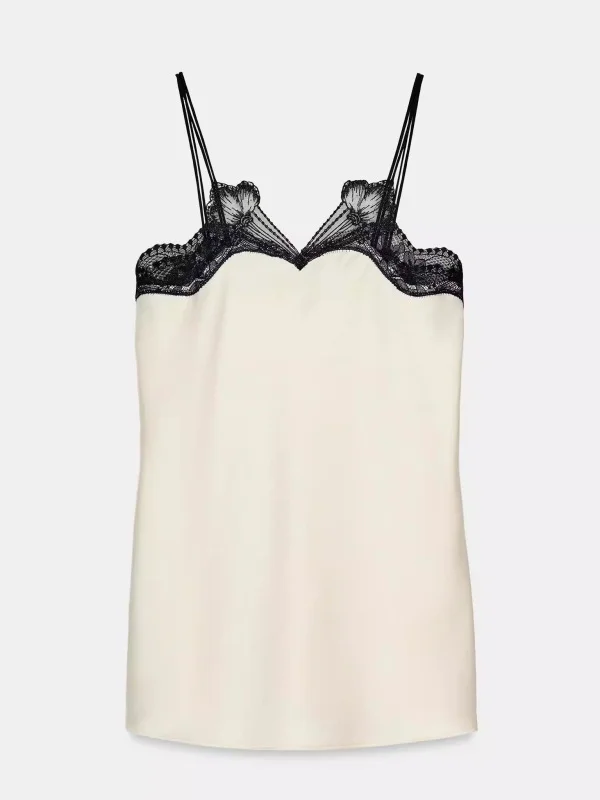 Spring Summer New Arrival Women's Loose Fit V-Neck Lace Trim Camisole Top Sweet Style Casual Wear Polyester Fiber
Spring Summer New Arrival Women's Loose Fit V-Neck Lace Trim Camisole Top Sweet Style Casual Wear Polyester Fiber
