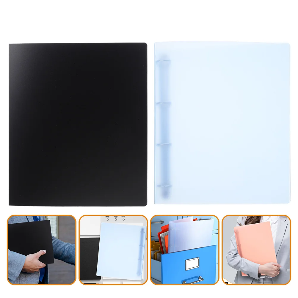 2PCS A4 Plastic File Folders Transparent Document Binders Black Blue Colors Storage Office School Use Files
2PCS A4 Plastic File Folders Transparent Document Binders Black Blue Colors Storage Office School Use Files