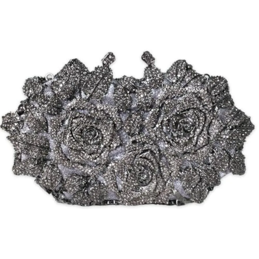 Evening Bag for Wedding and Prom: Handmade Sparkly Clutch in Gold with Rhinestone Glitter, Dressy Party Purse
Evening Bag for Wedding and Prom: Handmade Sparkly Clutch in Gold with Rhinestone Glitter, Dressy Party Purse