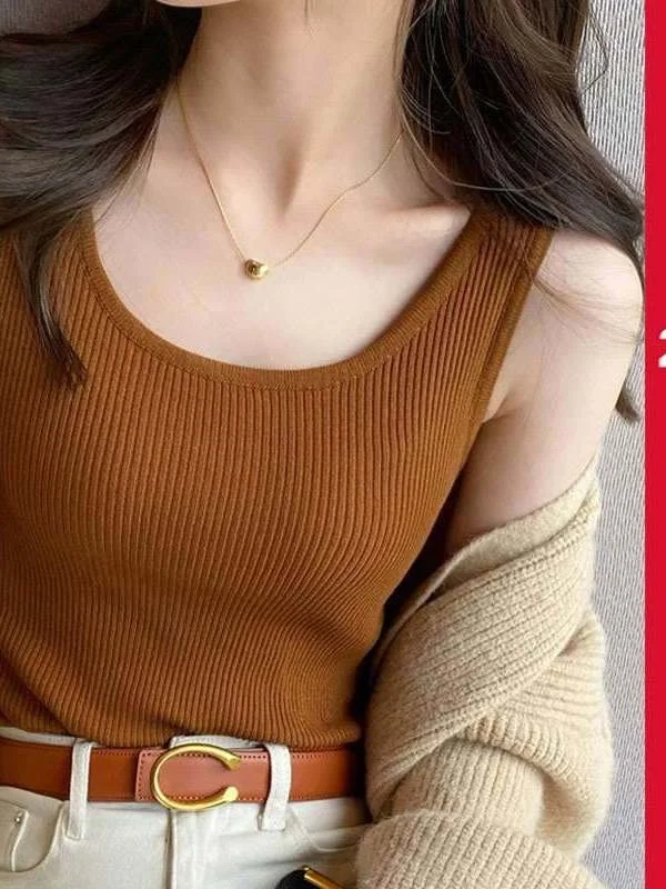 Large Size Women's Ice Silk Knitted Vest Inner Suit New White Commute Sle Polyester Fiber Ultra-ort Length RPET Regenerat...
Large Size Women's Ice Silk Knitted Vest Inner Suit New White Commute Sle Polyester Fiber Ultra-ort Length RPET Regenerat...