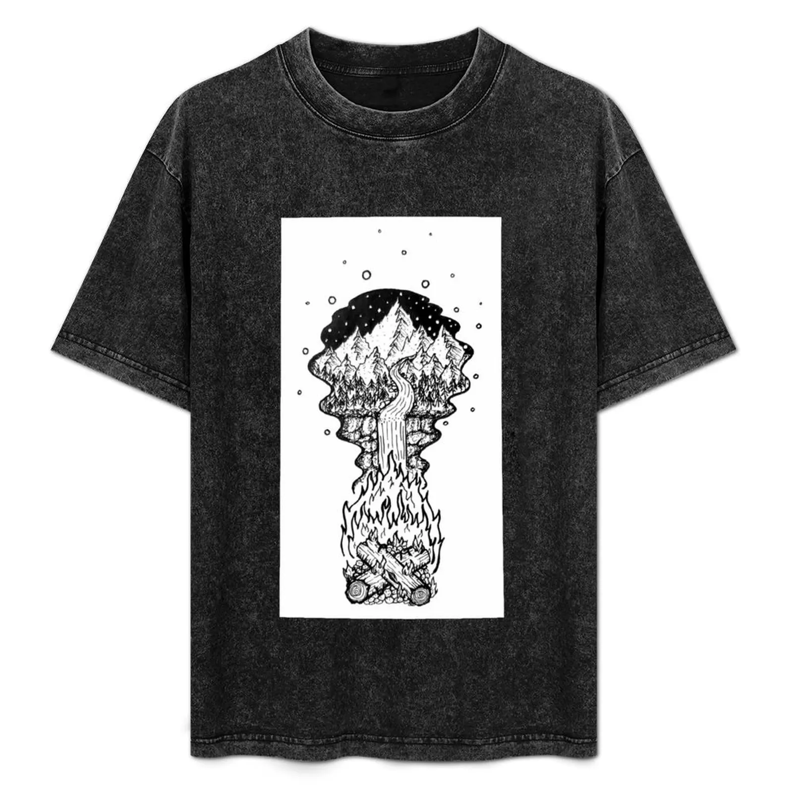 Campfire T-Shirt Daily Casual Short Sleeve Tee Shirt
Campfire T-Shirt Daily Casual Short Sleeve Tee Shirt