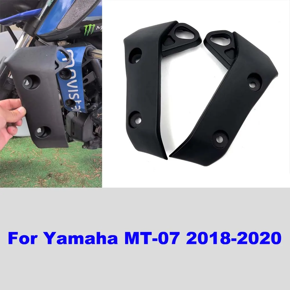 Motorcycle front radiator cover guard fairing Left and right side panel covers For Yamaha MT07 MT 07 MT-07 2020 2019 2018
Motorcycle front radiator cover guard fairing Left and right side panel covers For Yamaha MT07 MT 07 MT-07 2020 2019 2018