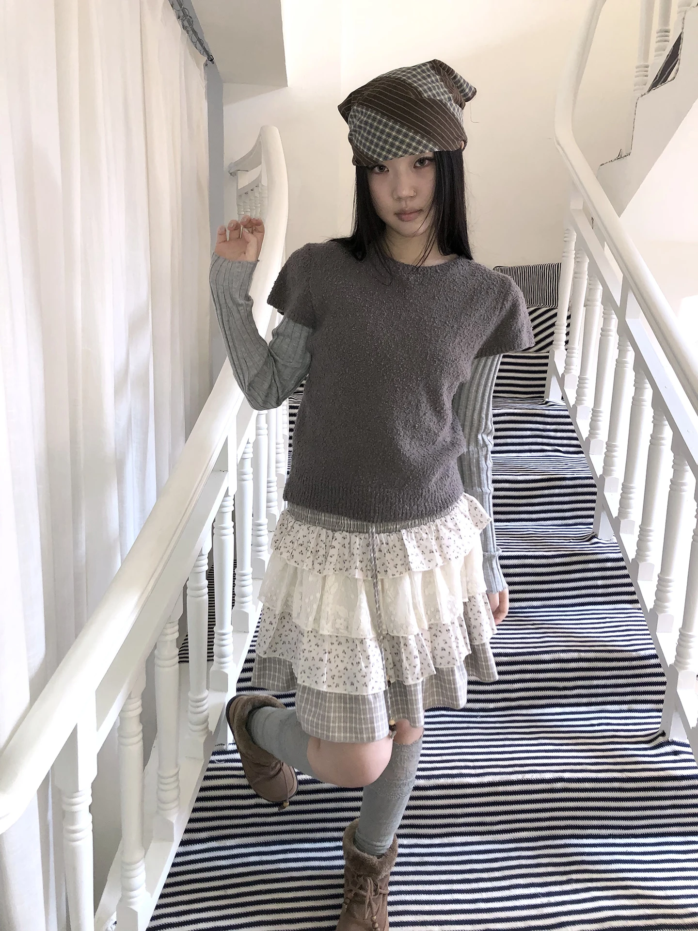 Винтажный вязаный свитер Angproject с круглым вырезом и коротким рукавом, женский, стандартный крой, повседневный, весенний
Винтажный вязаный свитер Angproject с круглым вырезом и коротким рукавом, женский, стандартный крой, повседневный, весенний