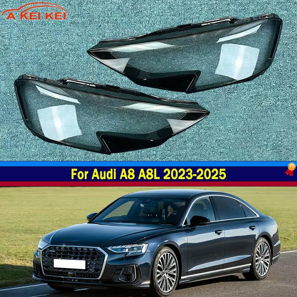 Fit For Audi A8 A8L 2023 2024 2025 Car Accessories Headlight Lens Cover Transparent Lampshade Headlamp Shell Plexiglass
Fit For Audi A8 A8L 2023 2024 2025 Car Accessories Headlight Lens Cover Transparent Lampshade Headlamp Shell Plexiglass