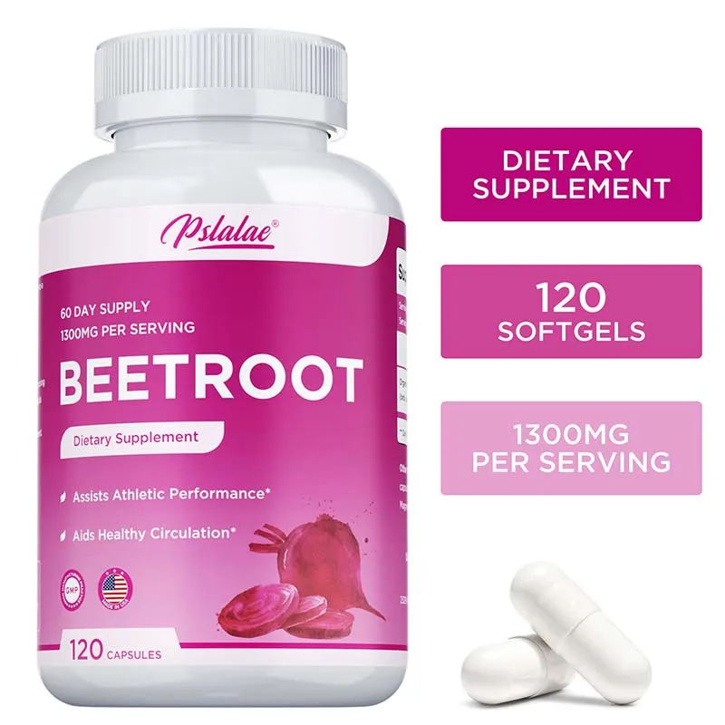 Beet Root Capsules - Natural Energy and Endurance Support, Promotes Heart-Healthy Energy Production, Strengthens Immunity
Beet Root Capsules - Natural Energy and Endurance Support, Promotes Heart-Healthy Energy Production, Strengthens Immunity