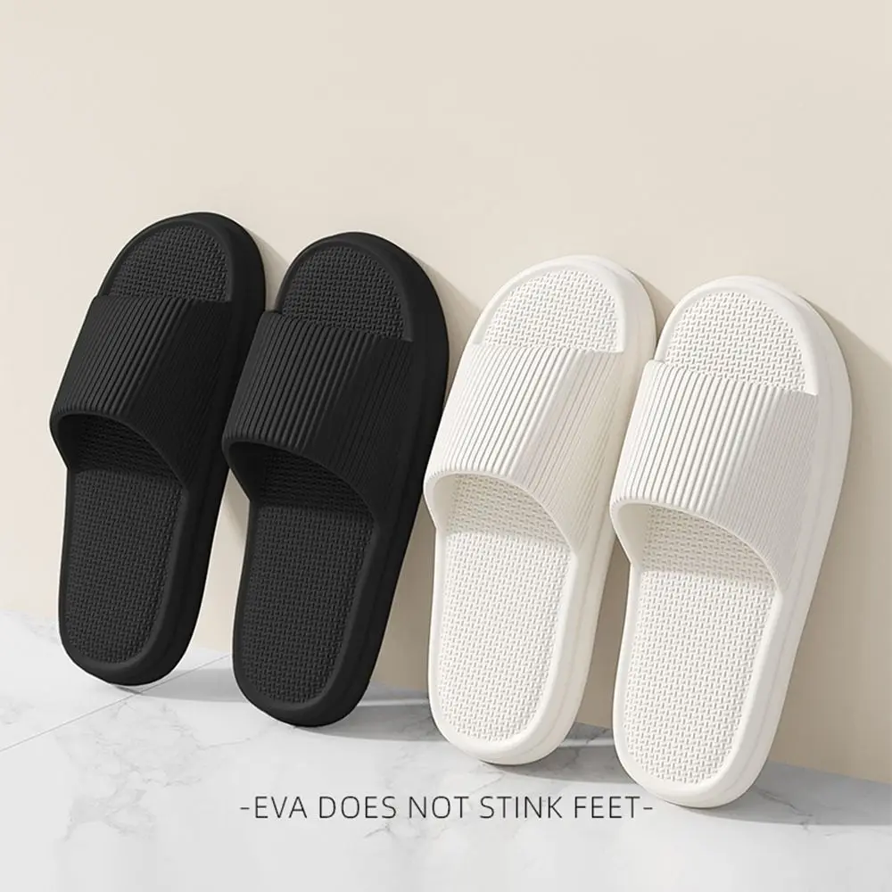 Durable EVA Women's Slippers Non-slip Soft Couples Sandals Summer Wear Bathroom Use Men's Home Slides Unisex
Durable EVA Women's Slippers Non-slip Soft Couples Sandals Summer Wear Bathroom Use Men's Home Slides Unisex