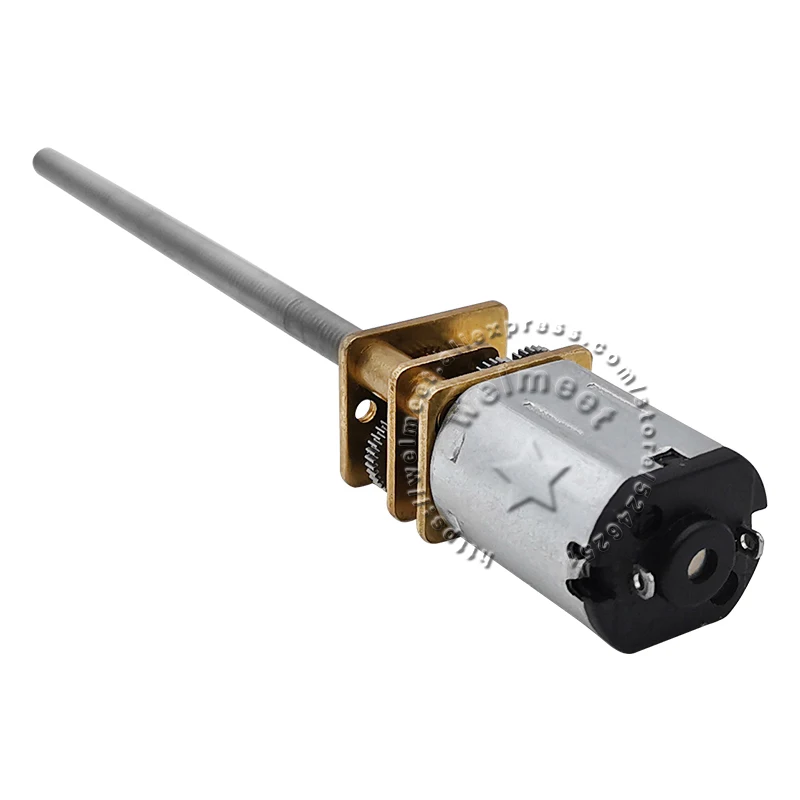 1PCS DC3V 6V 12V 15-4000RPM N20 Metal Gearbox Speed Reduction Gear Motor with M4x55mm Screw Shaft For Guide Rail Equipment
1PCS DC3V 6V 12V 15-4000RPM N20 Metal Gearbox Speed Reduction Gear Motor with M4x55mm Screw Shaft For Guide Rail Equipment