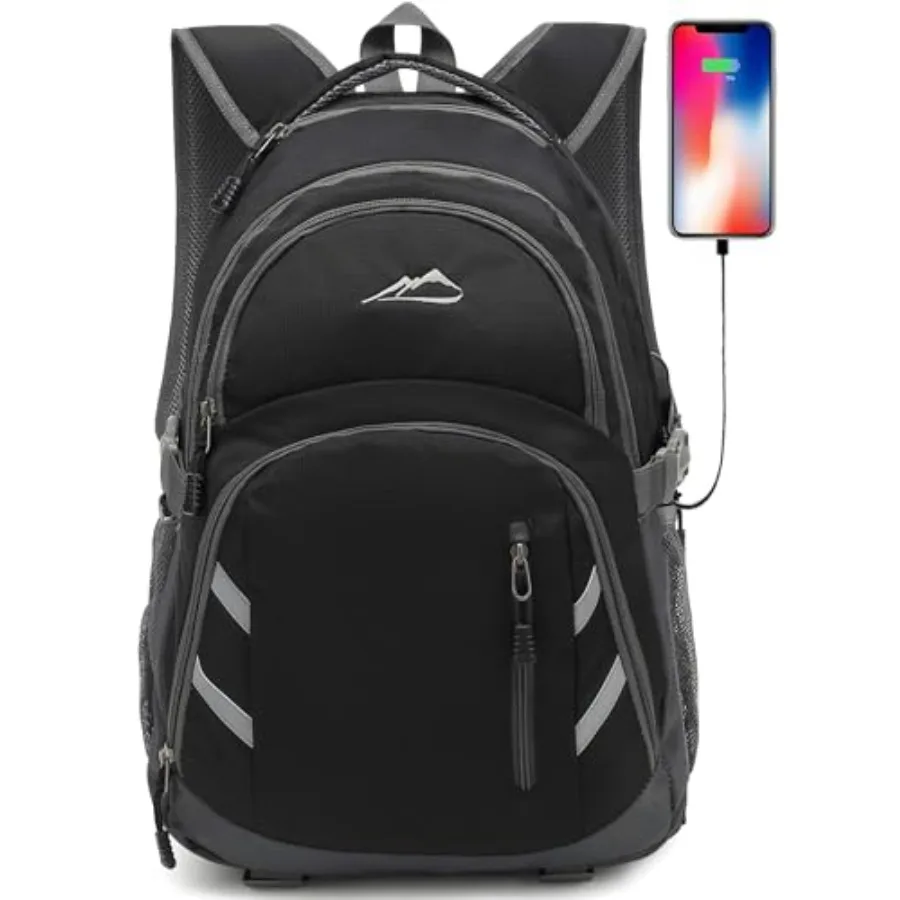Backpack Bookbag for College Laptop Travel, Fit Laptop Up to with USB Charging Port Multi Compartment Anti theft, Gift for Wome
Backpack Bookbag for College Laptop Travel, Fit Laptop Up to with USB Charging Port Multi Compartment Anti theft, Gift for Wome