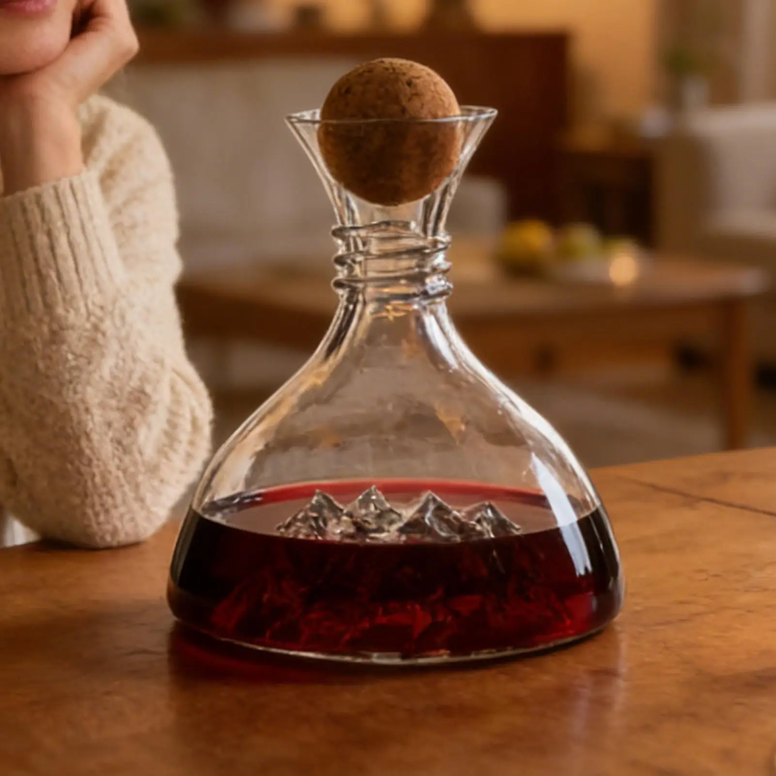 1800ML Iceberg Whisky Wine Decanter Large Capacity Glass Wine Pourer Carafe Thickened Wine Dispenser Pot Bar Accessories
1800ML Iceberg Whisky Wine Decanter Large Capacity Glass Wine Pourer Carafe Thickened Wine Dispenser Pot Bar Accessories