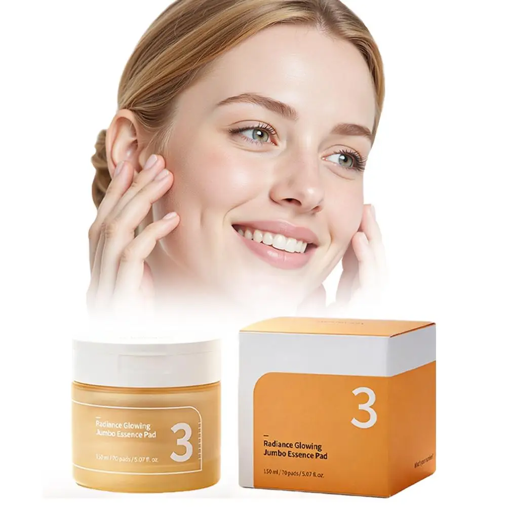 Brightening Super Large Essence Cotton Pads 150ml 70 Sheets Lustrous Glow Large Capacity Moisturizing Even Korea Skin Care
Brightening Super Large Essence Cotton Pads 150ml 70 Sheets Lustrous Glow Large Capacity Moisturizing Even Korea Skin Care