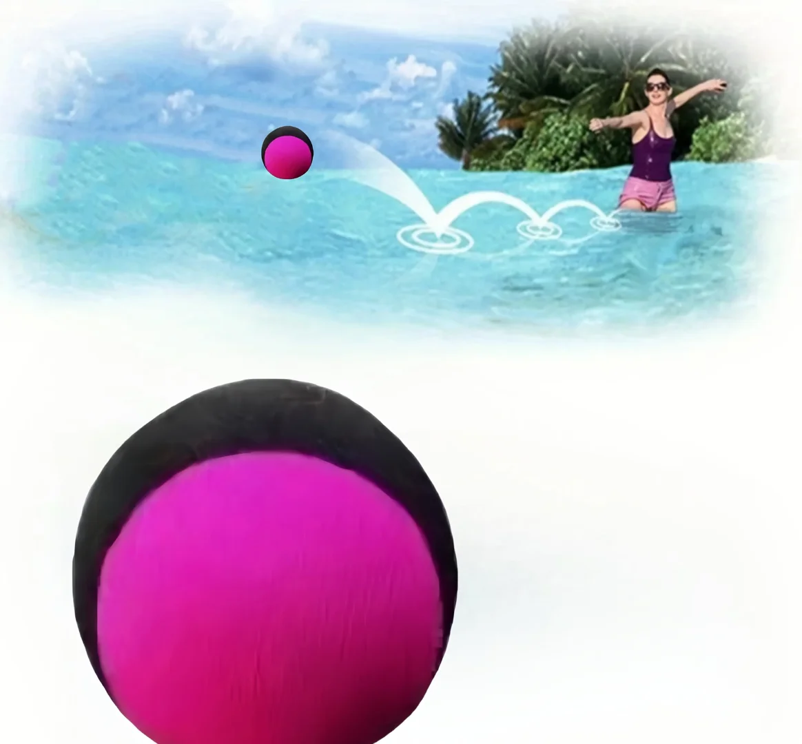 Durable water - floating balls elastic beach balls -soft and elastic for swimming pools beaches and outdoor activities
Durable water - floating balls elastic beach balls -soft and elastic for swimming pools beaches and outdoor activities