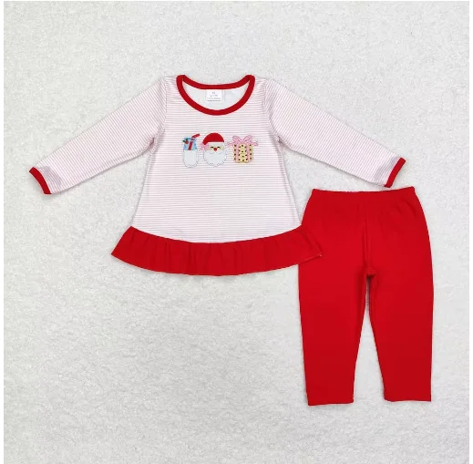 Santa clothes Baby Girl Christmas Deer Long Sleeves Pocket Tunic Children Outfit Green Plaid Leggings Pants Toddler Kids Sets
Santa clothes Baby Girl Christmas Deer Long Sleeves Pocket Tunic Children Outfit Green Plaid Leggings Pants Toddler Kids Sets