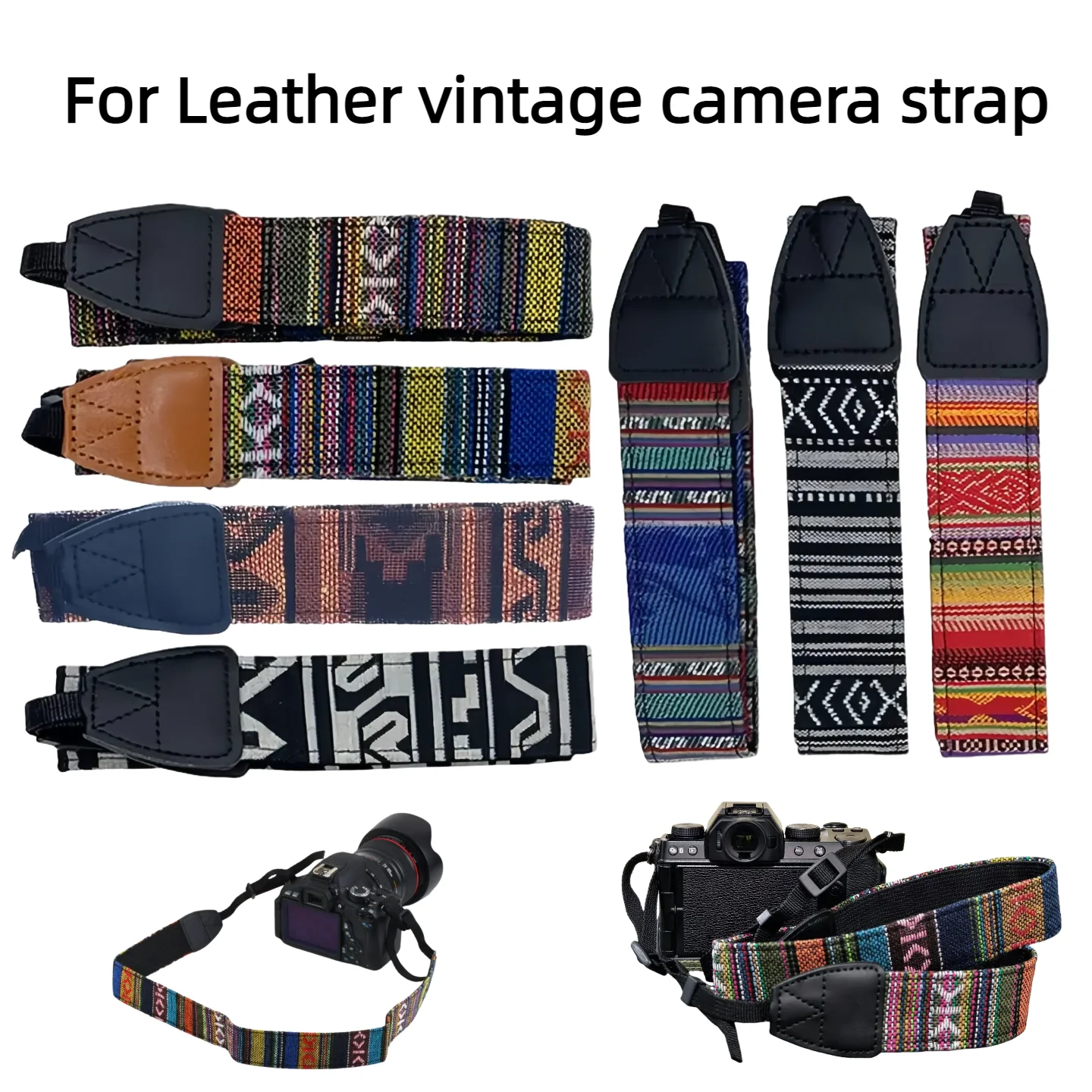 Adjustable Camera Strap Belt PU Leather Retro Ethnic Style Camera shoulder Belt For Nikon Camera For Sony Camera Neck Strap
Adjustable Camera Strap Belt PU Leather Retro Ethnic Style Camera shoulder Belt For Nikon Camera For Sony Camera Neck Strap