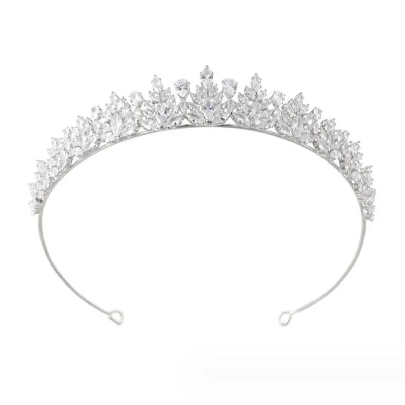 Princess Tiaras Crowns For Wedding Bride Headpieces Zirconia Bridal Crowns for Women Girl Sweet 16 Party Hair Jewelry Headdress
Princess Tiaras Crowns For Wedding Bride Headpieces Zirconia Bridal Crowns for Women Girl Sweet 16 Party Hair Jewelry Headdress