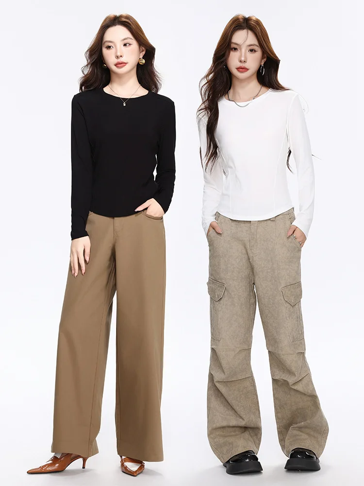 Long Sleeve T-Shirts Womens Oversized Blue Cotton Tops Breathable Comfortable Fabric Romantic Fall Vacation Daily Office Look
Long Sleeve T-Shirts Womens Oversized Blue Cotton Tops Breathable Comfortable Fabric Romantic Fall Vacation Daily Office Look