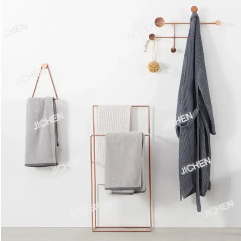 Скандинавская минималистичная вешалка для полотенец с ветром, полка для хранения в ванной комнате, многофункциональный держатель для полотенец без сверления
Скандинавская минималистичная вешалка для полотенец с ветром, полка для хранения в ванной комнате, многофункциональный держатель для полотенец без сверления